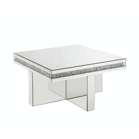 Mirrored coffee clearance table target