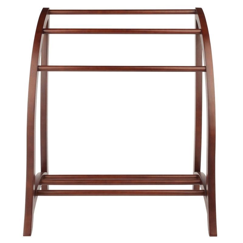 Betsy Blanket Rack - Antique Walnut - Winsome, 3 of 9