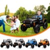 Coucheta 24V 2-Seater Electric Truck w/ Remote Control, 4x45W Motor, 4WD/2WD Switchable, LED Headlight & Music Player - Battery Powered Ride-On Toy - 2 of 4