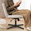 Square Back Upholstered Home Office Chair - 3 of 4