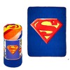 DC Comics Fleece Throw, Superman Shield - 2 of 2