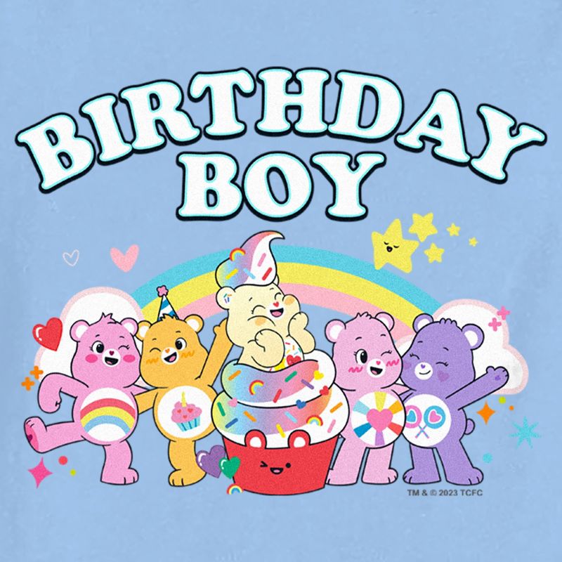 Care Bears Birthday Boy Celebration T-Shirt, 2 of 4