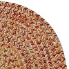 Colonial Mills Flibustier Bright - Orange 2x4 Oval Rug Indoor/Outdoor 100% Polypropylene - 2 of 3