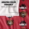 North Dakota State College Of Science Logo Pattern Silky Touch Blanket White 50x60 - 4 of 4