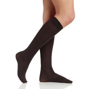 Berkshire 3 Pair Pack Queen Opaque Trouser Knee High with Sandalfoot Toe - 6724 - 1 of 1
