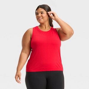 Women's Seamless Mesh Tank Top - All In Motion™ - 1 of 3