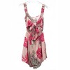 Women's Adorable Tropical Tie Up Romper - Illa Illa - 3 of 3