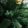 6FT/7 ft Artificial Christmas Tree w/ Tips & Lights Green Holiday Tree for Living Room Office Party Decoration, Hinged Artificial Pine Lighted Holiday - 2 of 4