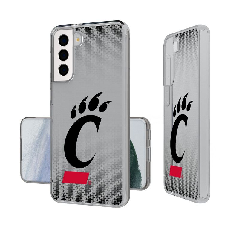 Keyscaper Cincinnati Bearcats Linen Clear Phone Case, 1 of 7