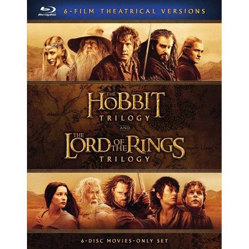 Middle Earth 6 Film Collection Blu Ray Target