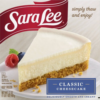 Sara Lee Frozen Desserts Original Cheesecake - 17oz