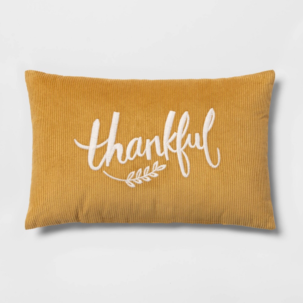 Target Thankful pillow for your fall decore