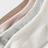 Women's Ultra Soft Everyday Rib-Knit 4pk Crew Socks - Auden™ 4-10 - 3 of 3