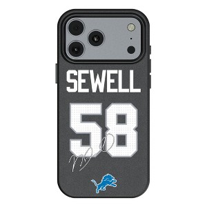 NFL Detroit Lions Players Game Tactic MagSafe Compatible Cell Phone Case for Apple iPhone 17 Series - 1 of 4