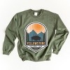 Simply Sage Market Yellowstone National Park Badge Sweatshirt - 2 of 4