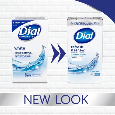 Dial Clean and Refresh White Bar Soap - 12pk - 4oz each