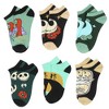 The Nightmare Before Christmas Earth Tones Low Cut Mix And Match Ankle Socks - 3 of 4