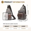 Unique Bargains Waterpoof Anti-Theft Casual Crossbody Backpack for Outdoor - 3 of 4