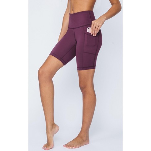 Yogalicious Lux High Waisted Biker Shorts size Small.