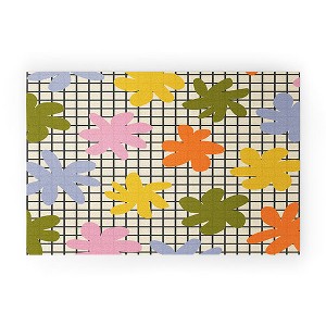 Alisa Galitsyna Playful Flowers 1 Welcome Mat - Deny Designs - 1 of 3