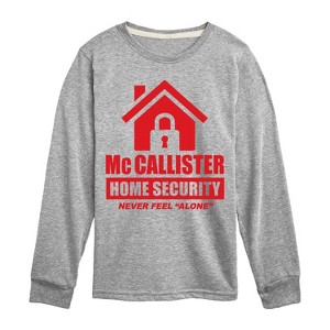 Boys' - Instant Message - Mc Callister Home Security Long Sleeve Graphic T-Shirt - 1 of 4