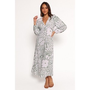 Petal and Pup Womens Kolby Long Sleeve Midi Dress - 1 of 4
