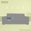 Majestic Home Goods,Bolster Pillow Athens - 3 of 4