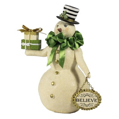 Heather Myers 8.0" Ballard Snowman Gifts Christmas  -  Decorative Figurines