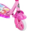 Huffy Disney Princess 3 Wheel Kids' Kick Scooter with LED Lights - Pink - image 4 of 4