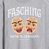 Men's - Instant Message - Fasching Masks Long Sleeve Graphic T-Shirt - 2 of 4