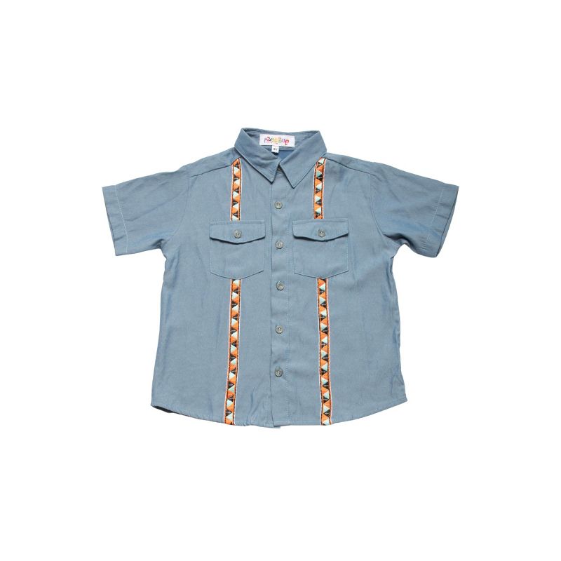 Mixed Up Clothing Child Hemd Short Sleeve Button Down, 1 of 4
