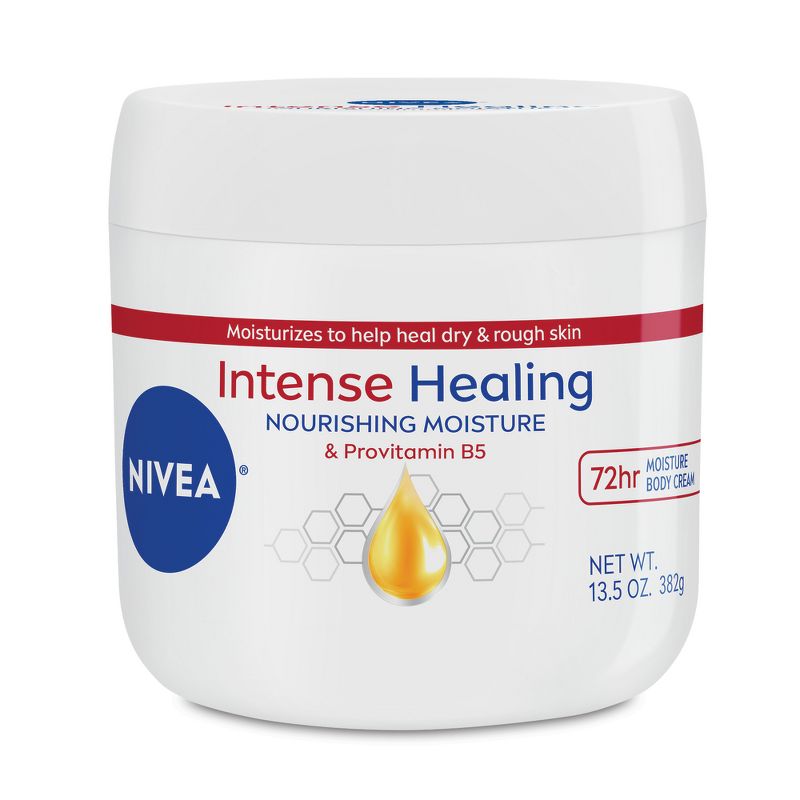 NIVEA Intense Healing Body Cream Scented - 13.5oz, 1 of 10