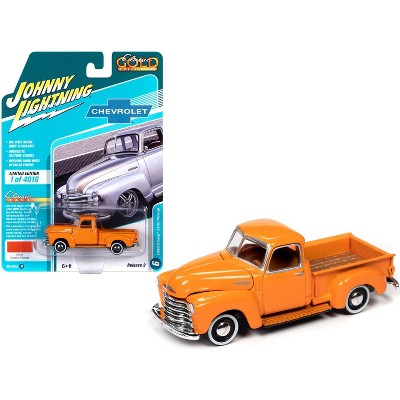 1950 Chevrolet 3100 Pickup Truck Omaha Orange "Classic Gold Collection" Ltd Ed 4016 pcs 1/64 Diecast Model by Johnny Lightning