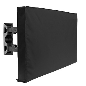 Outdoor TV Cover For Flat Screens - Slim Fit - Weatherproof Weather Dust Resistant Television Protector - 1 of 4