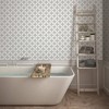 Tempaper & Co. Terrazzo Star Removable Peel and Stick Wallpaper, Stone Gray, 28 sq ft: Vinyl, Self-Adhesive, Geometric, Peelable - 2 of 4