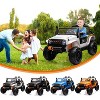 24V 2-Seater Ride-On Truck for Kids with Remote Control, 4x55W Motors, Soft Braking, Suspension, LED Lights - 3 of 4