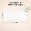 KeaBabies 5pk Urban Baby Burp Cloths, Organic Burping Cloth for Babies, Burp Rags for Baby Girls, Boys - 2 of 4