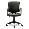 Alera Alera Everyday Task Office Chair, Bonded Leather Seat/Back, Supports Up to 275 lb, 17.6" to 21.5" Seat Height, Black - 2 of 4