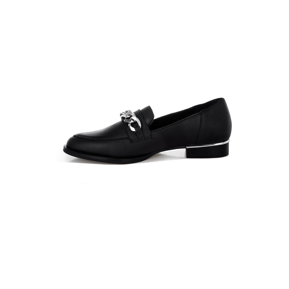 Женские туфли Rag & Co Womens Pola Leather Horsebit Loafers 11 — фото 5
