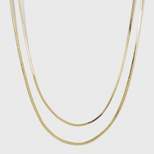 SUGARFIX by BaubleBar Layered Gold Necklace - Gold