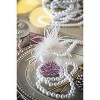 Gulches Set of 12 Dazzling 3"Glass Christmas Ball Ornaments with Glitter,Elegant Decorative Hanging Accents for Holiday Trees - 2 of 4