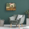 Trademark Fine Art -Ryan Fowler 'White Doodle on Bike Summer' Canvas Art - 4 of 4