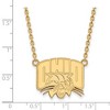 Black Bow Jewelry 10k Yellow Gold Ohio Bobcats NCAA Necklace 18 Inch - 2 of 4