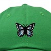 Dalix Butterfly Embroidered Cap Cotton Baseball Hat Garden Womens - 2 of 4