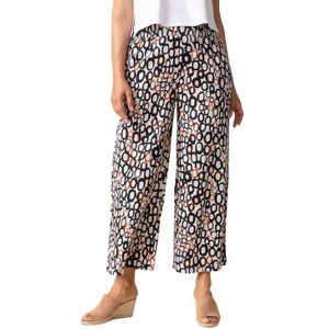 Women's Linen Inner Circle Easy Flood Pant - habitat - 1 of 4