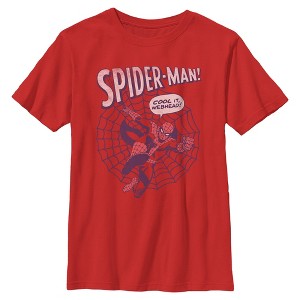 Boys Marvel: Spider-Man Cool It Webhead T Shirt - 1 of 4