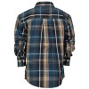 Gioberti Boy's Long Sleeve Button Down Plaid Checkered Shirt - 2 of 4