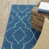 Oriental Weavers Meridian 7541B Navy/ Blue Indoor/Outdoor Area Rug - 2'3" x 7'6" - 4 of 4