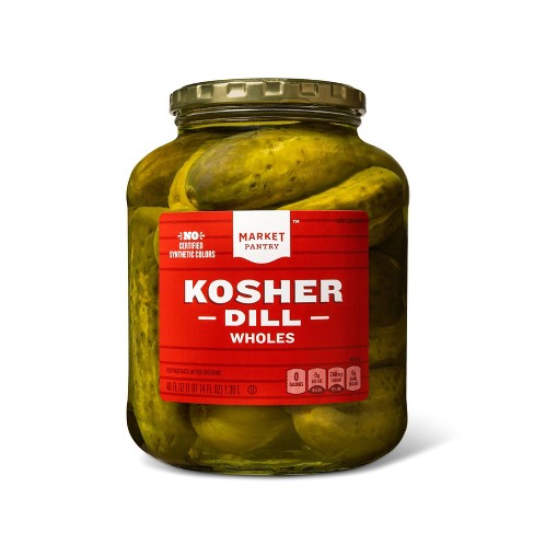 Kosher Dill Whole Pickles - 46oz - Market Pantry™ : Target
