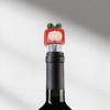 Unique Bargains Stopper Aluminum Alloy TPE Resin Red Beige Silver Tone Black 3.50"x1.26"x0.79" 1 Pc - 2 of 3